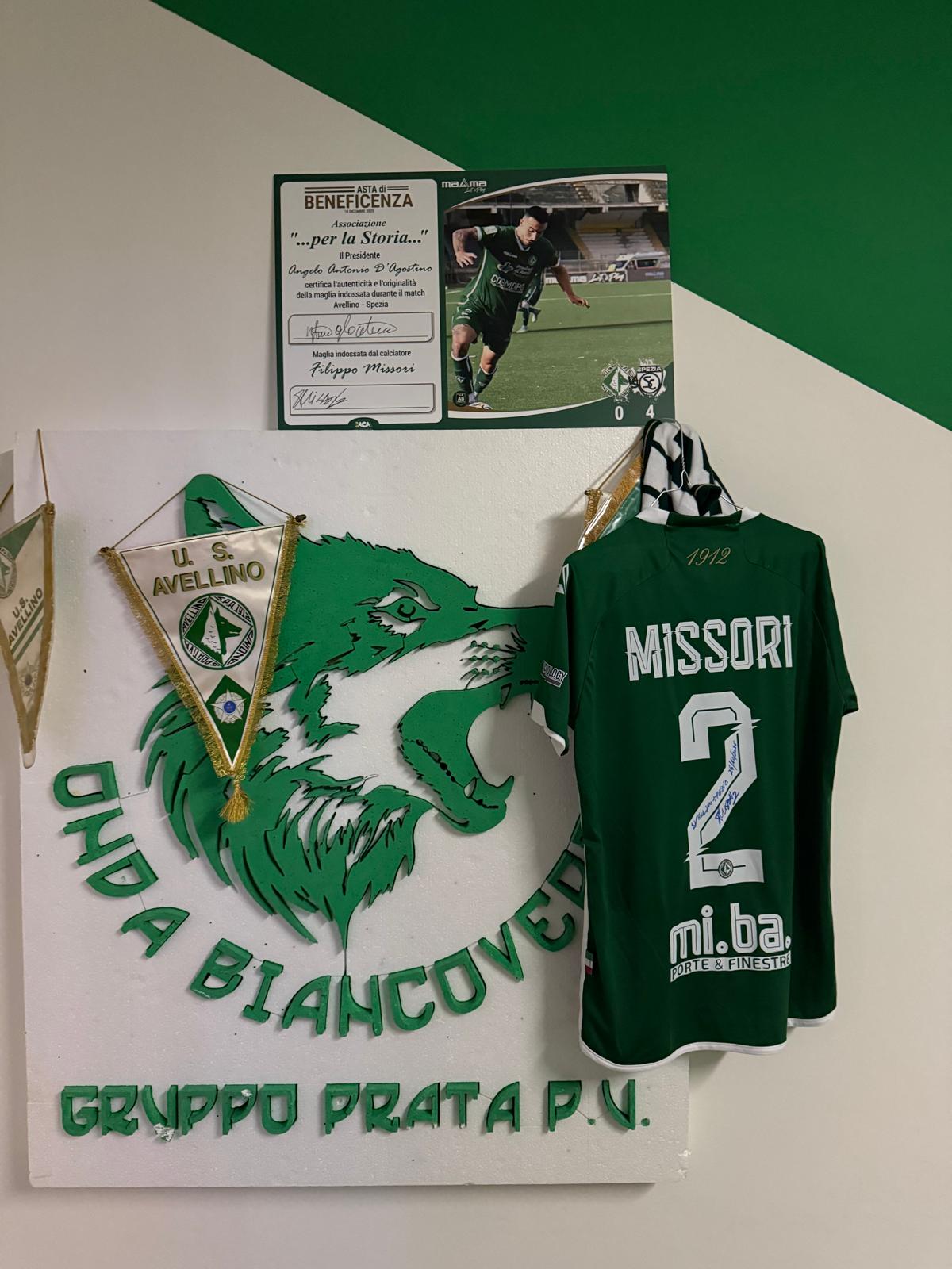 18 dicembre 2025 – Onda Biancoverde all asta di beneficenza Per la Storia