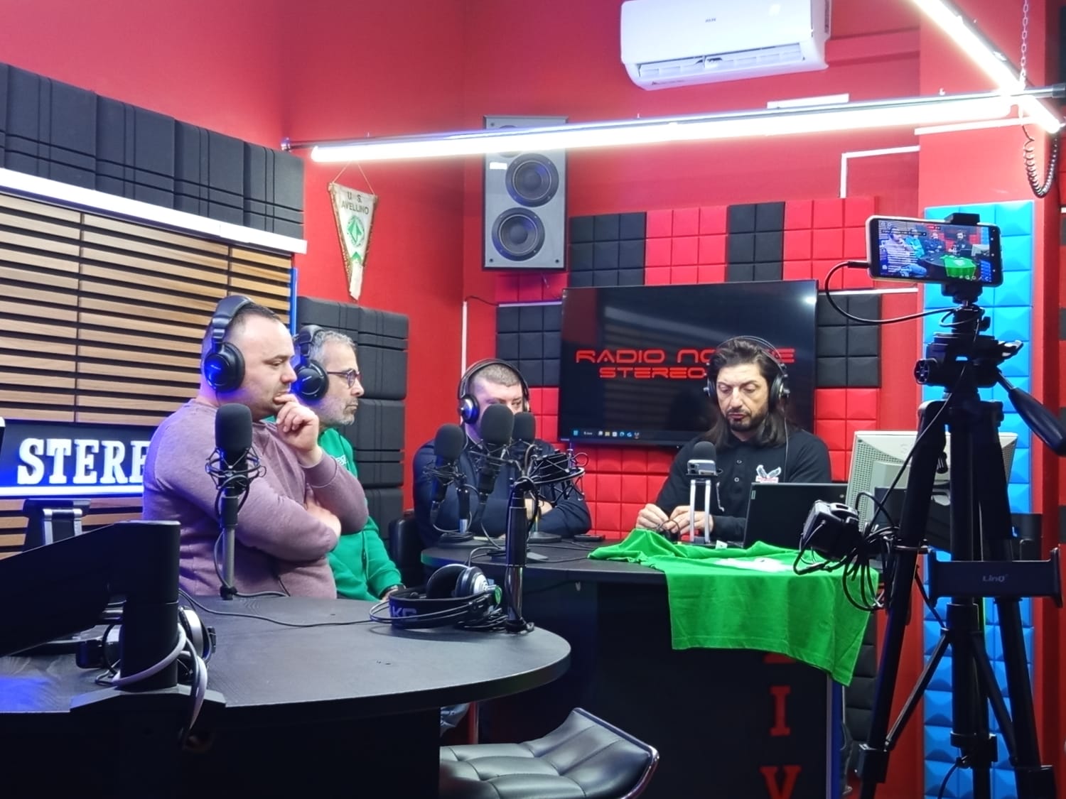 OndaBiancoverde ospite a Radio Notte Stereo: analisi sul momento dell’Avellino